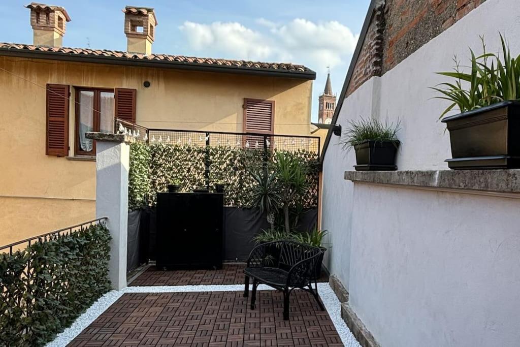 Apartmán La Terrazza In Centro Treviglio Exteriér fotografie