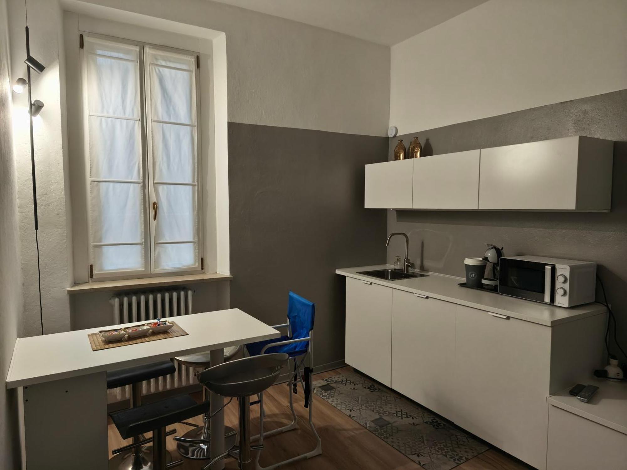 Apartmán La Terrazza In Centro Treviglio Pokoj fotografie